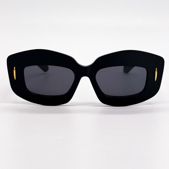 NEW LW40114F 01A, LOEWE BLACK WOMEN SUNGLASSES LOEWE - Picture 4 of 11
